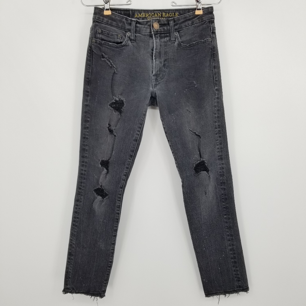 American Eagle Extreme Flex 4 Slim Distressed Jean‎
